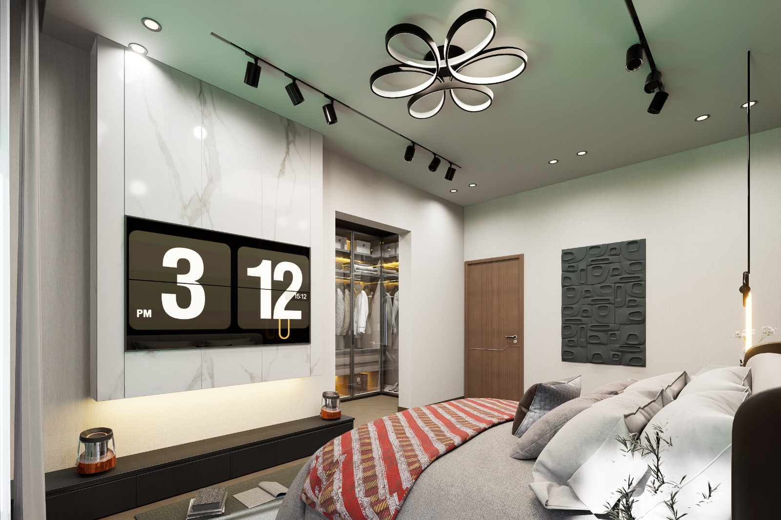 Modern architectural interior